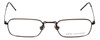 John Varvatos Designer Eyeglasses V126 in Brown 52mm :: Rx Single Vision