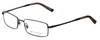 John Varvatos Designer Eyeglasses V130 in Antique-Pewter 54mm :: Rx Single Vision