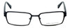 John Varvatos Designer Eyeglasses V133 in Black 55mm :: Rx Single Vision