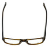 John Varvatos Designer Eyeglasses V341AF in Olive-Horn 53mm :: Rx Single Vision