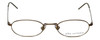 John Varvatos Designer Eyeglasses V127 in Gold 48mm :: Progressive