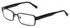 John Varvatos Designer Eyeglasses V133 in Black 55mm :: Rx Bi-Focal