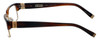 John Varvatos Designer Eyeglasses V137 in Brown-Horn 52mm :: Rx Bi-Focal