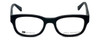John Varvatos Designer Eyeglasses V337AF in Black 50mm :: Rx Bi-Focal