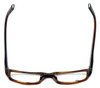 John Varvatos Designer Reading Glasses V341AF in Brown-Horn 53mm