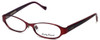 Lucky Brand Designer Eyeglasses Mckenzie in Matte Red 52mm :: Custom Left & Right Lens