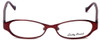 Lucky Brand Designer Eyeglasses Mckenzie in Matte Red 52mm :: Custom Left & Right Lens