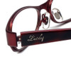 Lucky Brand Designer Eyeglasses Mckenzie in Matte Red 52mm :: Progressive