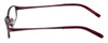 Jones New York Designer Eyeglasses J122 in Wine 49mm :: Custom Left & Right Lens