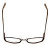 Jones New York Designer Eyeglasses J122 in Brown 49mm :: Progressive