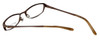 Jones New York Designer Eyeglasses J122 in Brown 49mm :: Progressive