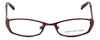 Jones New York Designer Eyeglasses J122 in Wine 49mm :: Rx Bi-Focal
