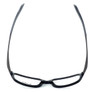 Bollé Neuilly Designer Reading Glasses in Shiny Black w/ Dark Gun