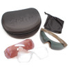 Smith PIVLOCK ECHO ELITE MAX in TAN BROWN 499& 3 LENSES: CLEAR/GRAY/IGNITOR ROSE