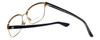 Gucci Designer Eyeglasses GG4272-02CK in Dark Blue Gold 54mm :: Custom Left & Right Lens