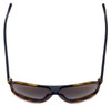 Carrera 6015/S Designer Sunglasses in Havana with Black & Dark Brown Lens
