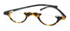 Eyebobs Topless 2110 F9 Designer Reading Glasses in Black Tokyo Tortoise Havana