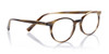 EyeBobs Designer Reading Glasses Case Closed 2419 87 Brown Horn Marble Havana