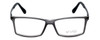 Calabria Viv Designer Eyeglasses 243 in Grey 53mm :: Custom Left & Right Lens