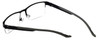 Calabria Viv Designer Eyeglasses 390 in Black 54mm :: Custom Left & Right Lens