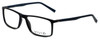 Calabria Viv Designer Eyeglasses 248 in Black-Blue 55mm :: Rx Single Vision