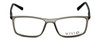 Calabria Viv Designer Eyeglasses 248 in Grey-Black 55mm :: Rx Single Vision