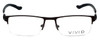 Calabria Viv Designer Eyeglasses 390 in Gunmetal 54mm :: Rx Single Vision