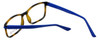 Calabria Viv Designer Eyeglasses 241 in Tortoise-Blue 53mm :: Progressive