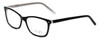 Calabria Viv Designer Eyeglasses 869 in Black-Clear 51mm :: Progressive