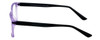 Calabria Viv Designer Eyeglasses 241 in Purple-Black 53mm :: Rx Bi-Focal