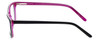 Calabria Vivid Designer Reading Glasses 869 Layer Black-Purple 51mm Spring Hinge