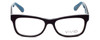 Calabria Viv Designer Reading Glasses 870 in Purple-Blue 55mm