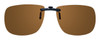 Montana Eyewear Clip-On Sunglasses C2B in Polarized Amber 54mm