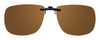 Montana Eyewear Clip-On Sunglasses C12B in Polarized Amber 54mm