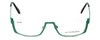 Eyefunc Designer Eyeglasses 505-72 in Green 51mm :: Custom Left & Right Lens