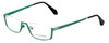 Eyefunc Designer Eyeglasses 505-72 in Green 51mm :: Rx Single Vision