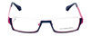 Eyefunc Designer Eyeglasses 530-90 in Blue & Pink 50mm :: Rx Single Vision