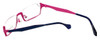 Eyefunc Designer Eyeglasses 530-90 in Blue & Pink 50mm :: Rx Single Vision