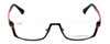 Eyefunc Designer Eyeglasses 591-69 in Black & Pink 52mm :: Progressive