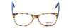 Eyefunc Designer Eyeglasses 8072-90B in Multi Blue 49mm :: Rx Bi-Focal