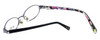 Vera Bradley Designer Eyeglasses Glenna-PPP in Purple Punch 48mm :: Custom Left & Right Lens