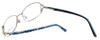 Vera Bradley Designer Eyeglasses Nancy-BLG in Blue Lagoon 54mm :: Custom Left & Right Lens