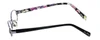 Vera Bradley Designer Eyeglasses Glenna-PPP in Purple Punch 48mm :: Rx Single Vision