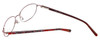 Vera Bradley Designer Eyeglasses 3033-FSC in Frankly Scarlet 55mm :: Rx Bi-Focal