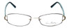 Vera Bradley Designer Eyeglasses Nancy-BLG in Blue Lagoon 54mm :: Rx Bi-Focal