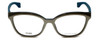 Fendi Designer Eyeglasses FF0044-MHP in Grey Teal 54mm :: Custom Left & Right Lens
