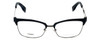 Fendi Designer Eyeglasses FF0052-MNS in Dark Ruthenium 53mm :: Custom Left & Right Lens