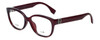 Fendi Designer Eyeglasses FF0068F-MKG in Burgundy 52mm :: Progressive