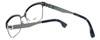 Fendi Designer Eyeglasses FF0052-MNS in Dark Ruthenium 53mm :: Rx Bi-Focal
