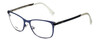 Fendi Designer Reading Glasses FF0036-XW9 in Matte Blue 52mm